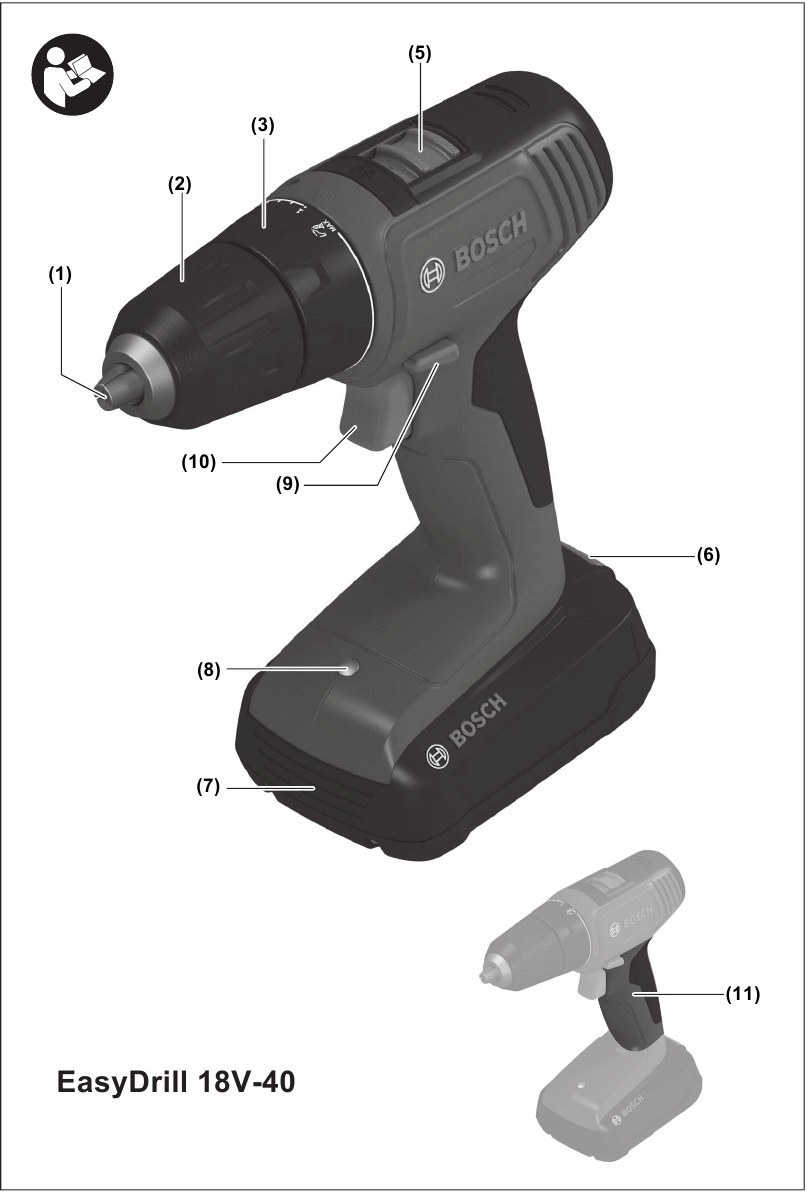 Productkenmerken - EasyDrill 18V-40