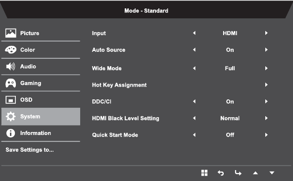 Modusselectie - Stap 5 - Het systeem aanpassen