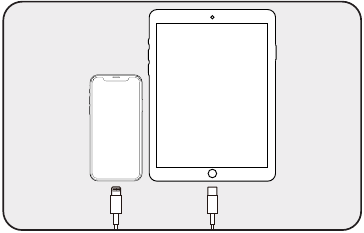 Mobiele apparaten/tablets opladen - Stap 2