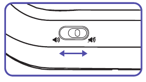 Pictogram van de stille modus