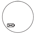 Pictogram voor lege batterij