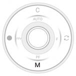 Aan/uit-knop/M-knop