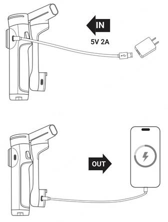 Eerste gebruik - Opladen