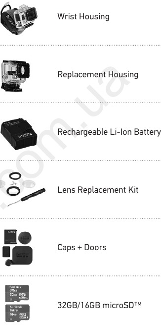 HERO3-ACCESSOIRES