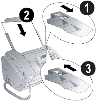 Installatiehandleiding - Papier plaatsen