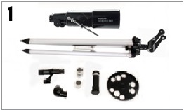 Celestron PowerSeeker 80AZS Telescoop onderdelen