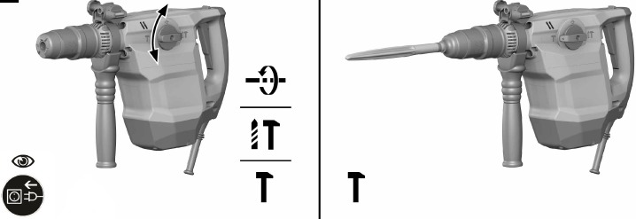 Beitel positioneren - Beitelen