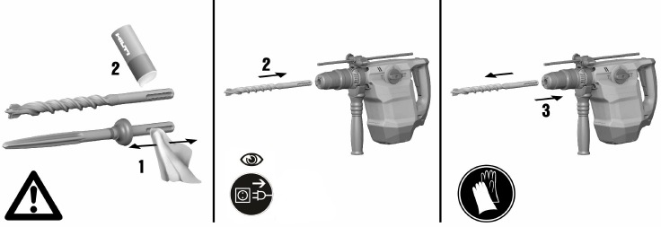 De accessoire monteren/verwijderen