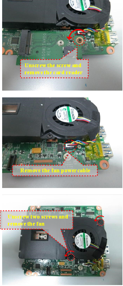 Demontageprocedure - Cover en HDD - Stap 5