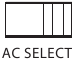 AC-keuzeschakelaar