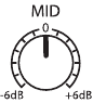 Middenfrequentie bedieningselement