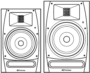 PreSonus R65/R80 actieve studiomonitor