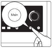 Quantum ES hoofduitgangspeaker selecteren