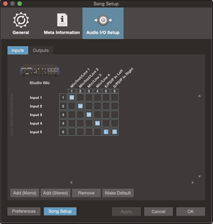 Een nieuw nummer maken - Je I/O configureren - Stap 2