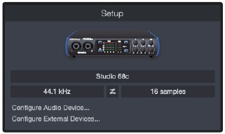 Studio One instellen - Audioapparaten configureren - Stap 1