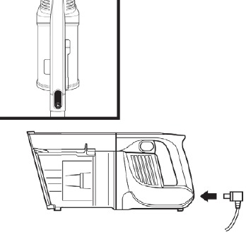 De batterij opladen - Optie 1