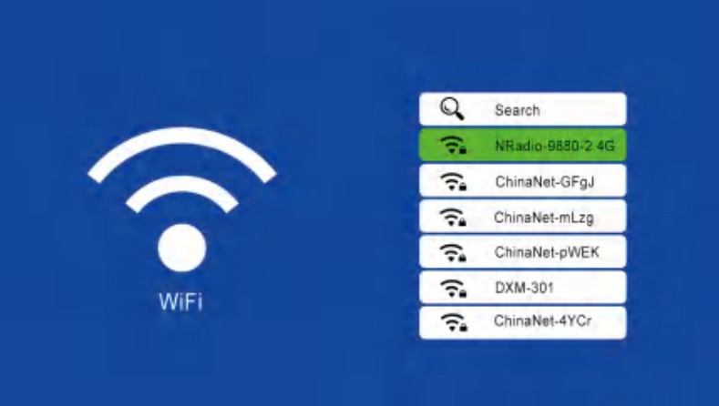 Verbinding maken met wifi thuis - Stap 2