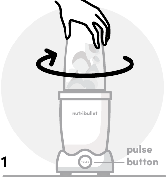 Pulse-modus - Stap 1