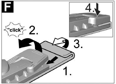 De accessoires gebruiken - Vloersproeier