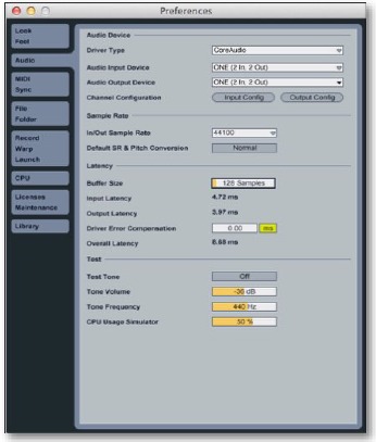 Software-installatie - ONE gebruiken met Ableton Live