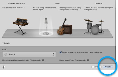 Software-installatie - met GarageBand - Stap 2