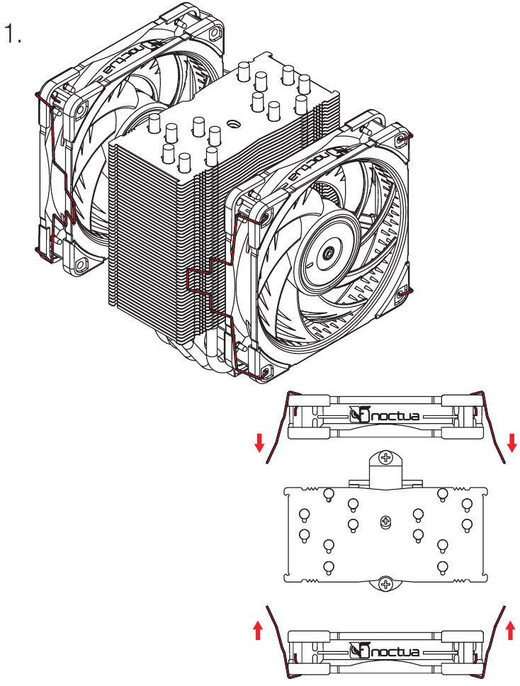 AMD (AM4 & AM5) - Ventilatorconfiguratie - Stap 1