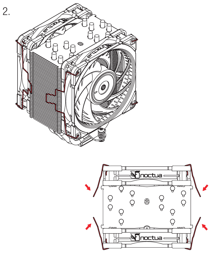 AMD (AM4 & AM5) - Ventilatorconfiguratie - Stap 2