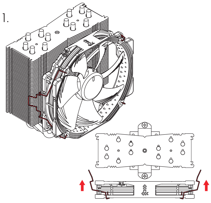 LGA1700, LGA1200 & LGA115x - Ventilator instellen - Stap 1