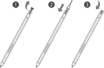 Lenovo Precision Pen 2 Opladen