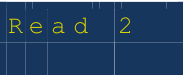 Menu-optie Lees Cal 2