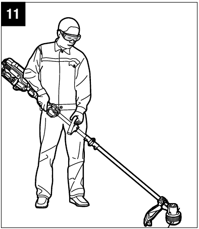 WERKING - HET APPARAAT VASTHOUDEN