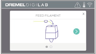 FILAMENT LADEN/VERVANGEN - Stap 5