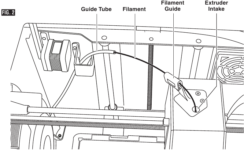 FILAMENT LADEN/VERVANGEN - Stap 6