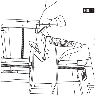 DE EXTRUDER VRIJMAKEN