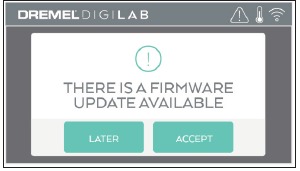 FIRMWARE UPDATEN VIA NETWERK - Stap 2