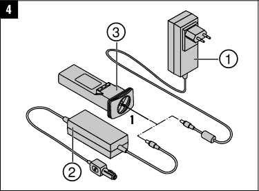 Voor gebruik - De accu opladen buiten het gereedschap