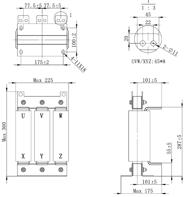 Parallelle kringstroomreactor - Voorbeeld 3