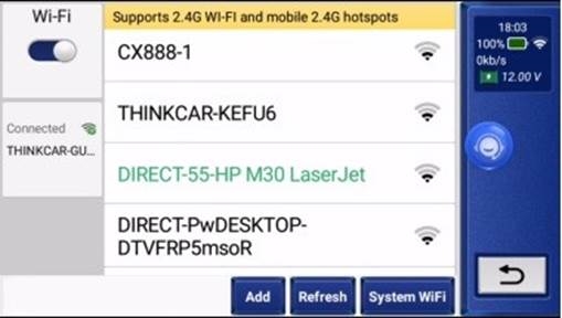 Verbinden met Wi-Fi