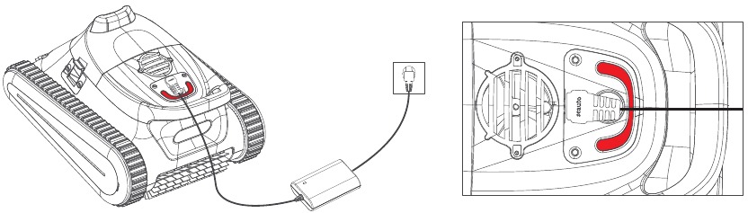 Opladen - Stap 1