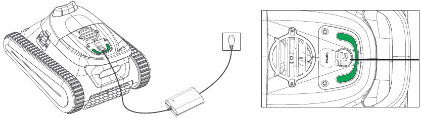 Opladen - Stap 2