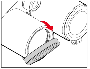 DE BESCHERMENDE LENS DOP BEVESTIGEN