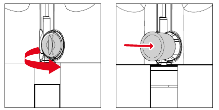 DE BATTERIJ PLAATSEN/VERVANGEN