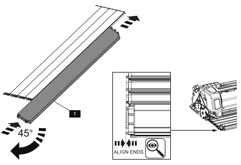 HANDRAILAANSLUITING