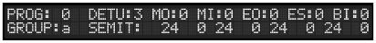 Menu's - Tuning menu - Stap 3