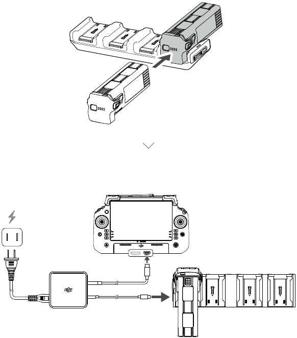 De batterij opladen