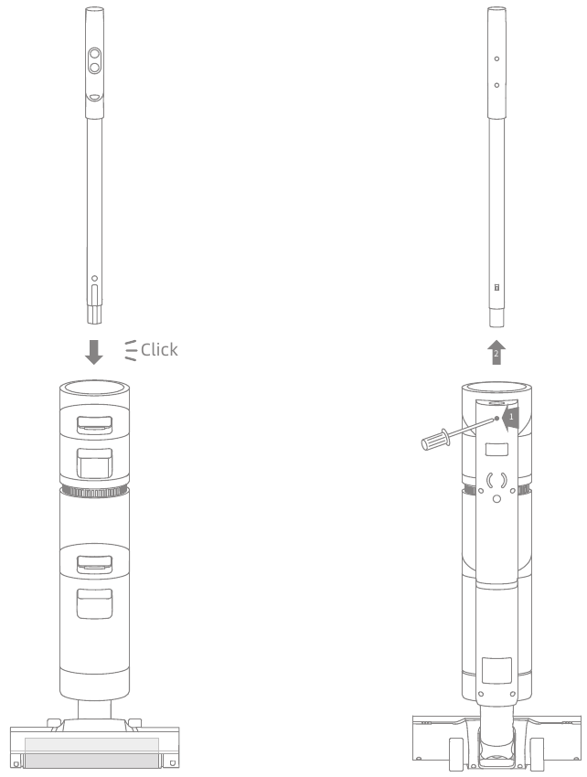 Installatieschema stofzuiger