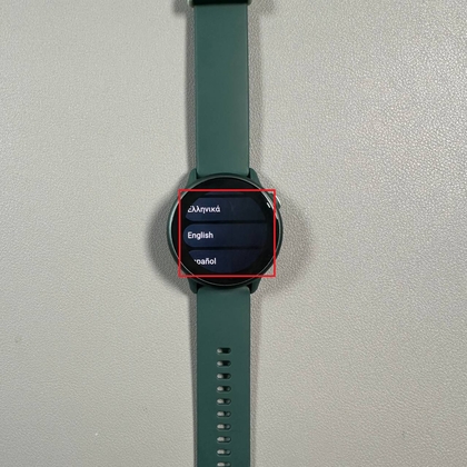 Taalkeuze op Garmin Vivoactive 6