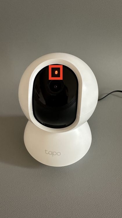 TP-Link Tapo C200 opnieuw opstarten