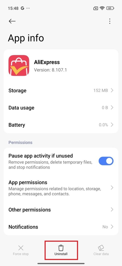 Een app verwijderen op Xiaomi 15T Pro