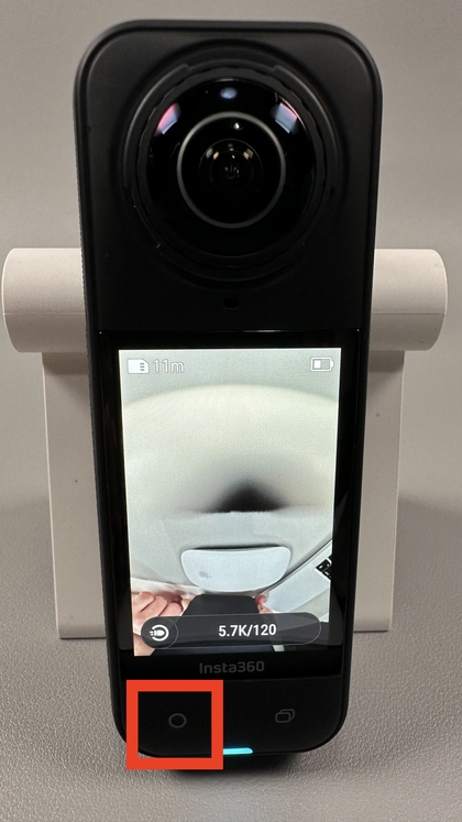 Een slow motion video opnemen met de INSTA360 X5